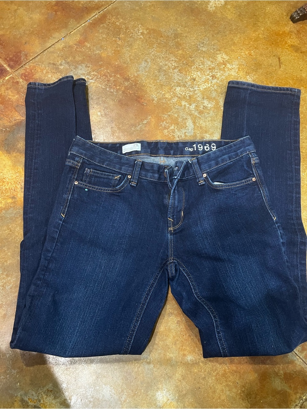GAP Women's Dark Indigo Skinny Jeans